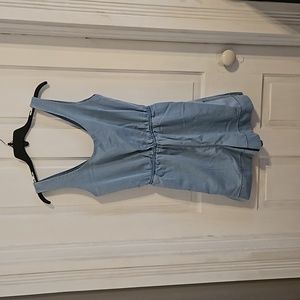 French connection blue romper